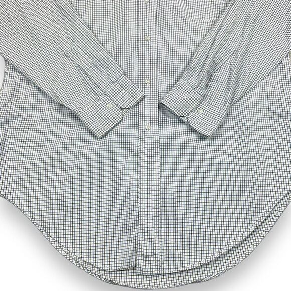 Brooks Brothers Shirt Mens Size‎ 16.5 R Checked Long Sleeve Button Down - Picture 5 of 10